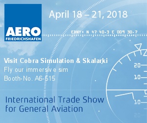 Cobra Simulation and Skalarki to showcase immersive dome capability at Aero 2018 Cobra Simulation and Skalarki to showcase immersive dome capability at Aero 2018