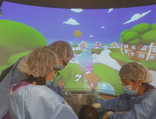 Clinically proven: Cobra immersive visuals relieve pain & anxiety